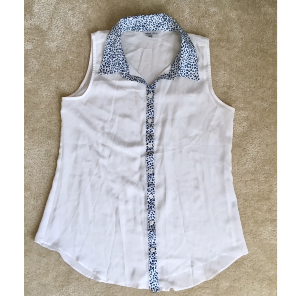 White collared shirt